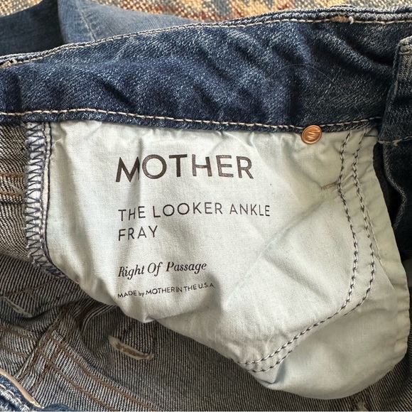 Mother Denim The Looker Ankle Fray in Right of Passage 24 - Picture 5 of 5